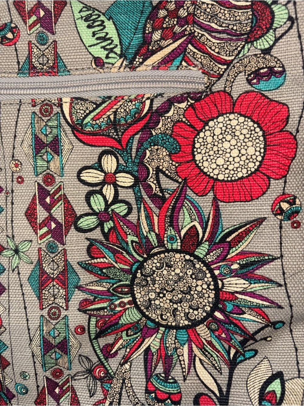 Sakroots Artist Circle Spirit Desert City Tote Convertible Crossbody Bag - Picture 5 of 7